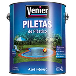[90100043004] Venier pintura para piletas de plástico azul x 4 lts.