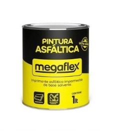 Megaflex pintura asfaltica x 1 lt.