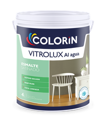 Vitrolux Esmalte al Agua satinado x 4 lts.