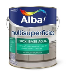 [1090001101] Alba Epoxi al agua Multisuperf Sat Blanco - Base P x 0.900 Lts.